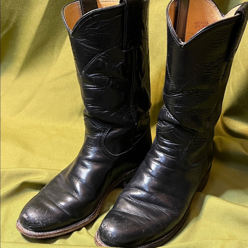 Justin Black Boots